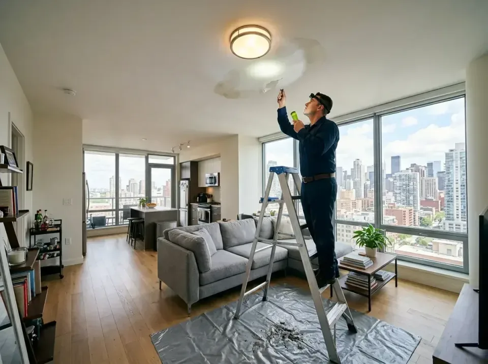 apartment-ceiling-leak-repair-009 — detailed close-up, 24-Hour Water Damage Restoration Services in United States